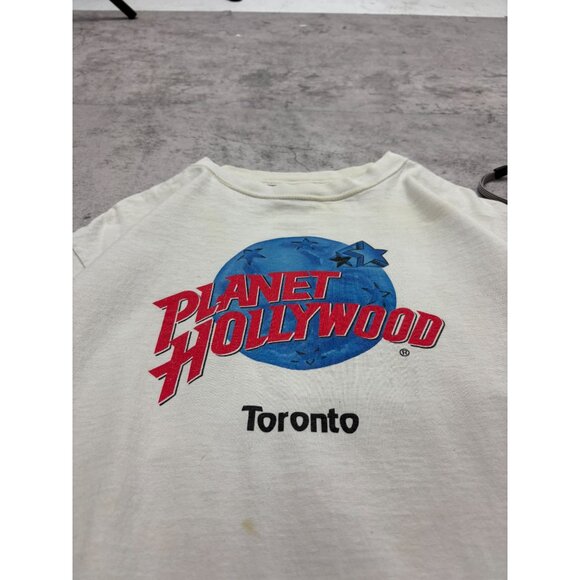 Vintage 90s Planet Hollywood Toronto T - Picture 2 of 4